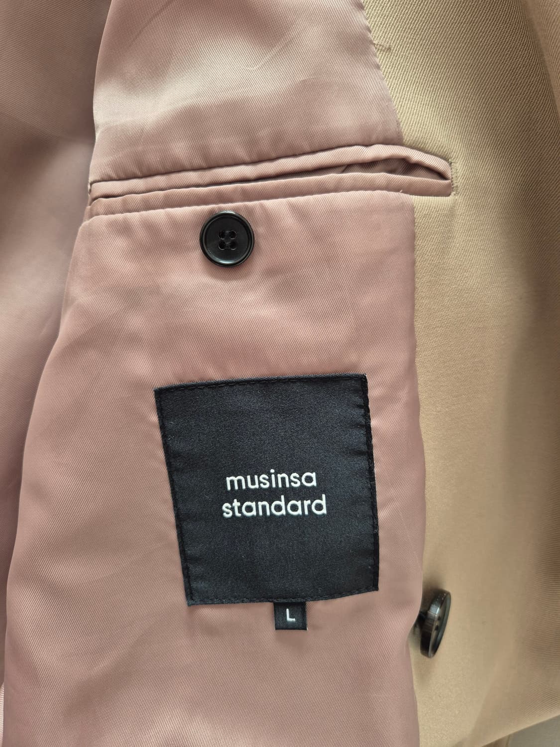 무신사 스탠다드 트렌치코트 L 상품이미지6