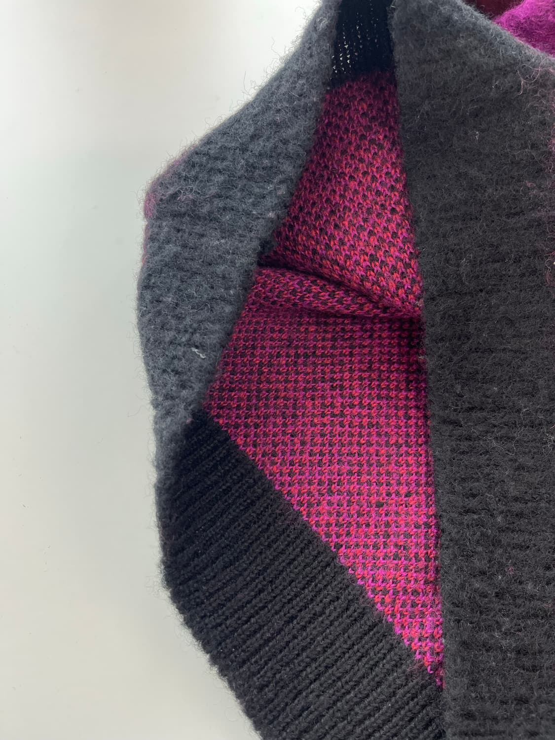 beslow pink argyle knit 상품이미지6