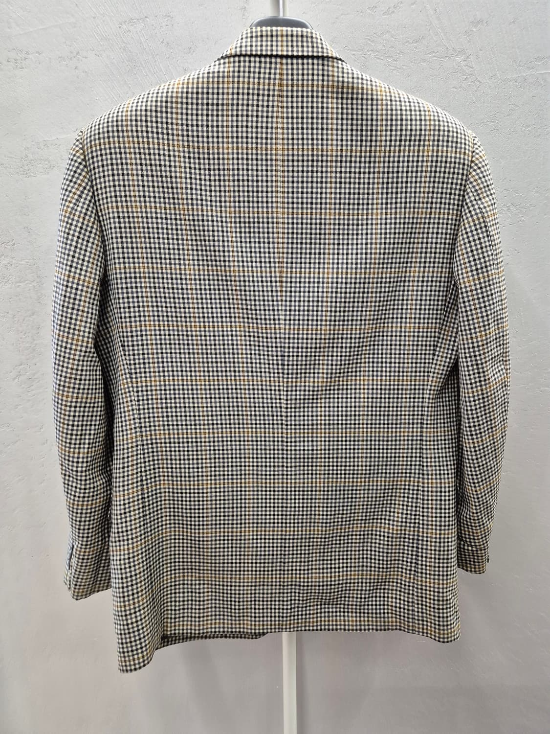 생로랑 체크 블레이저 38(A) 상품이미지3