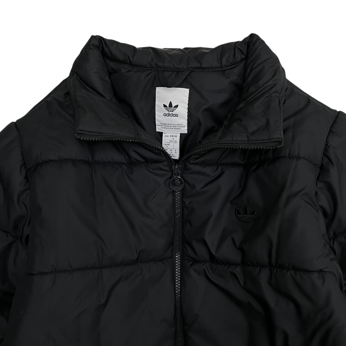 아디다스 화이트라인 블랙 패딩 M 상품이미지5