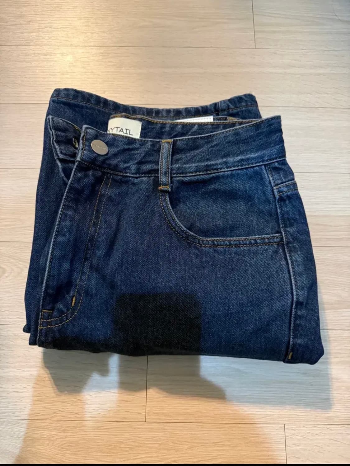 포니테일 NEW BELLA Loose-fit Jeans 팬츠 M 상품이미지8