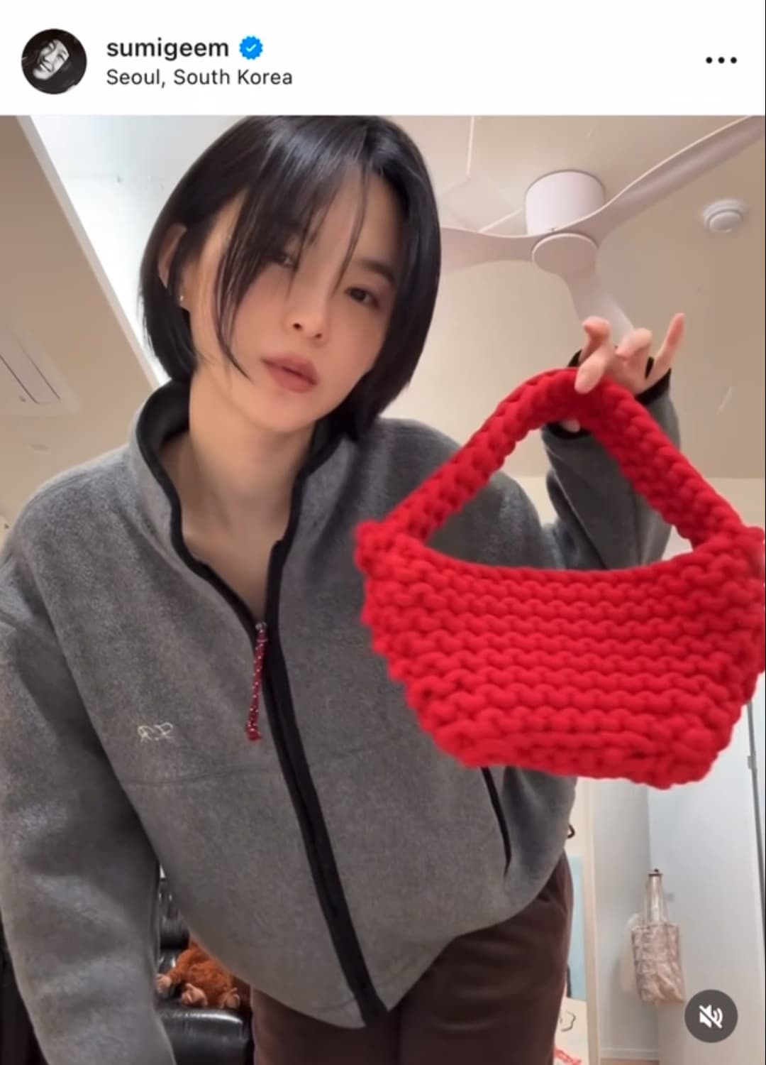 (수미님착용) 샵아모멘토 Pien Studio Knitted Bag 상품이미지2