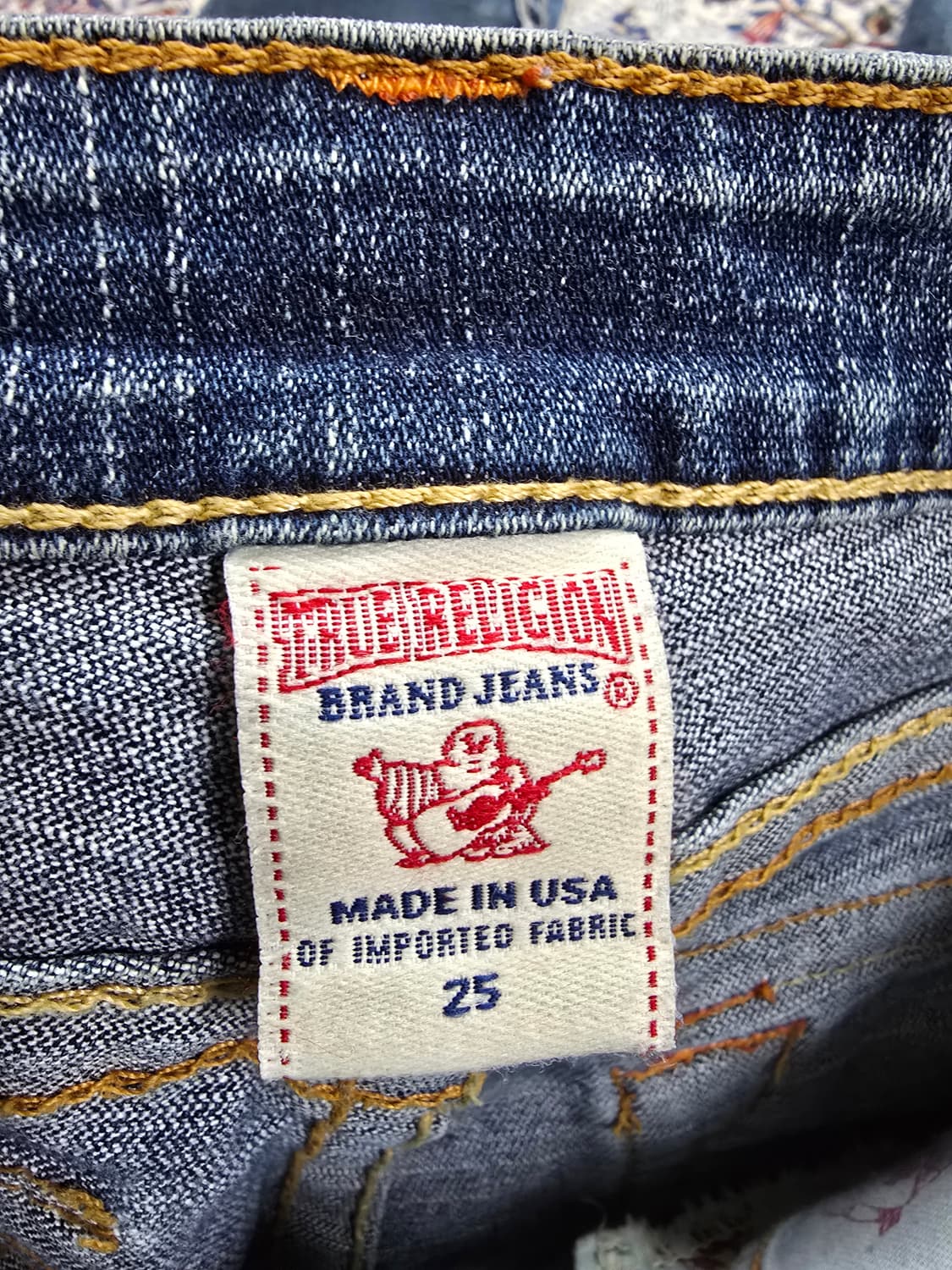 트루릴리전 부츠컷 데님 청바지 (1616) 상품이미지4