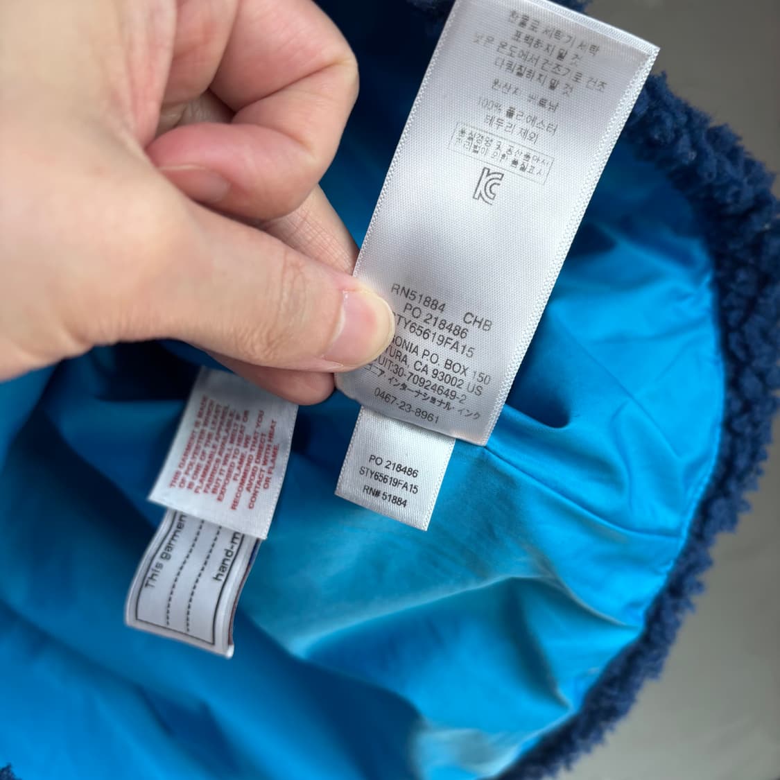 파타고니아 레트로 파일 플리스 베스트 상품이미지4