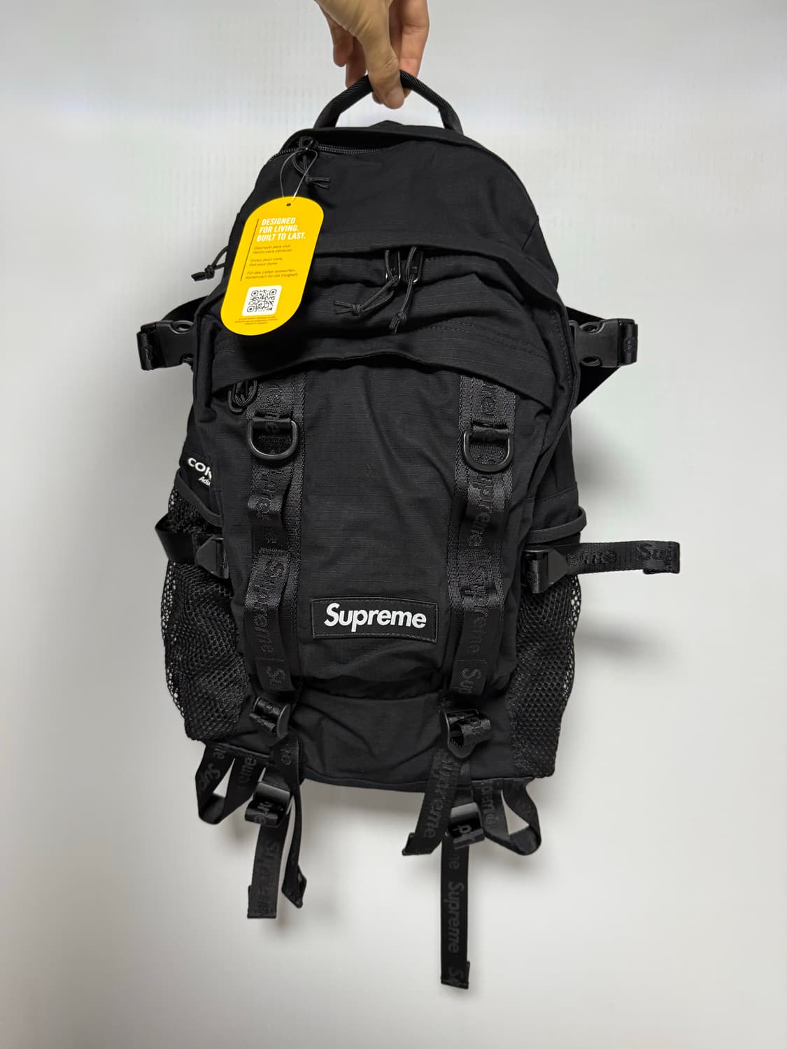 슈프림 백팩 블랙 - 26SS 상품이미지1