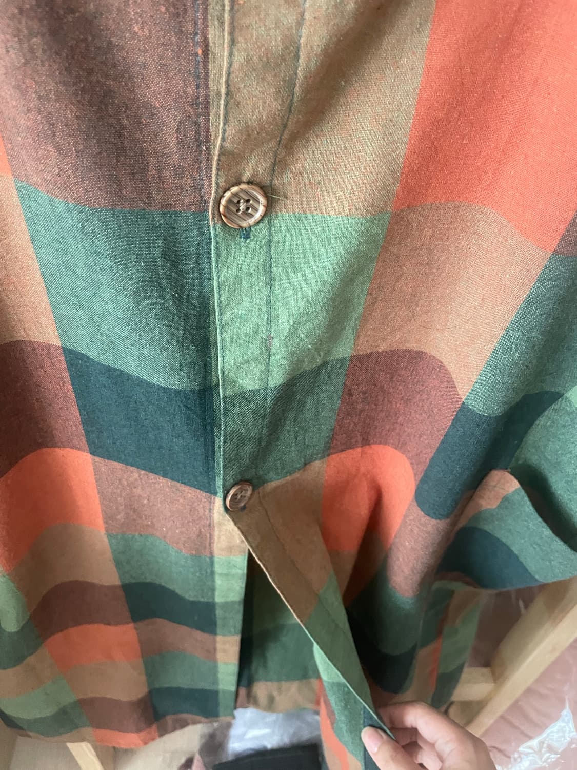 모리걸 빈티지 그린 레이어드 원피스 set 💚🧡 상품이미지7