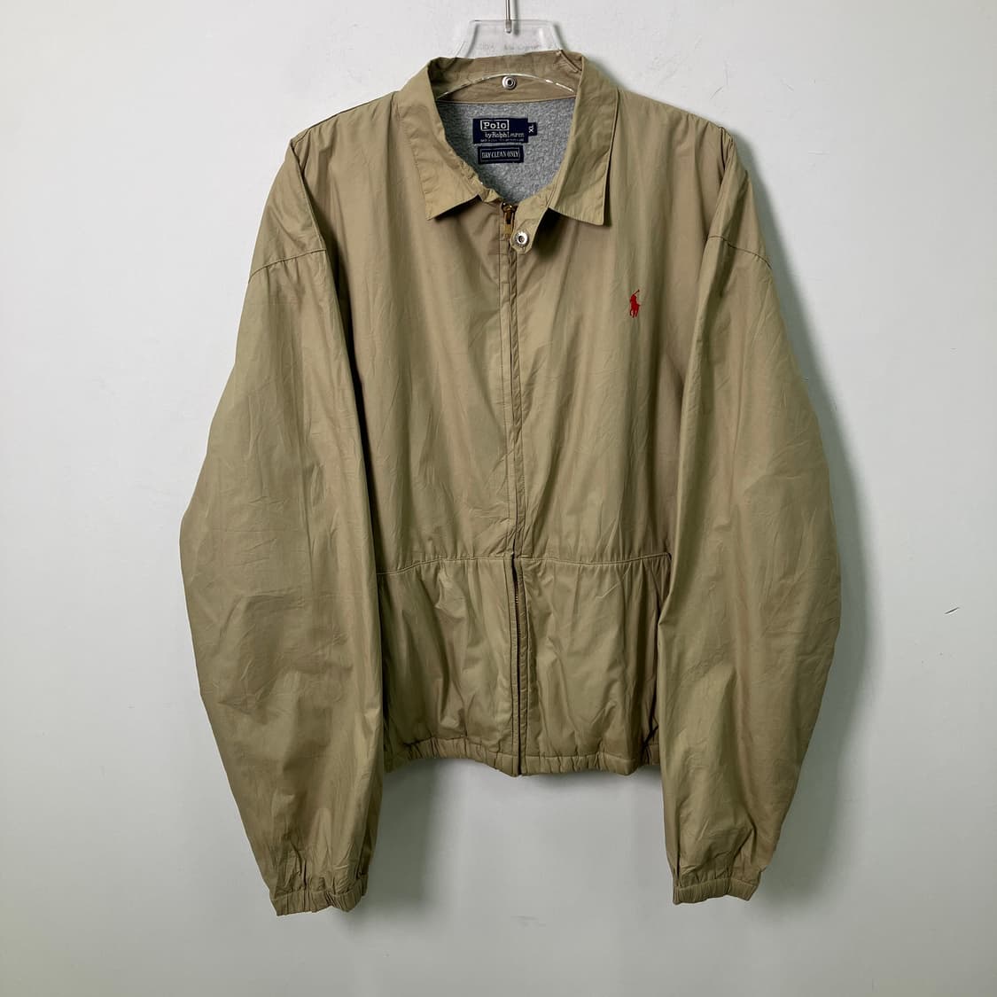 폴로 랄프로렌 베이지 코튼 스윙탑 블루종 자켓 XL 상품이미지1