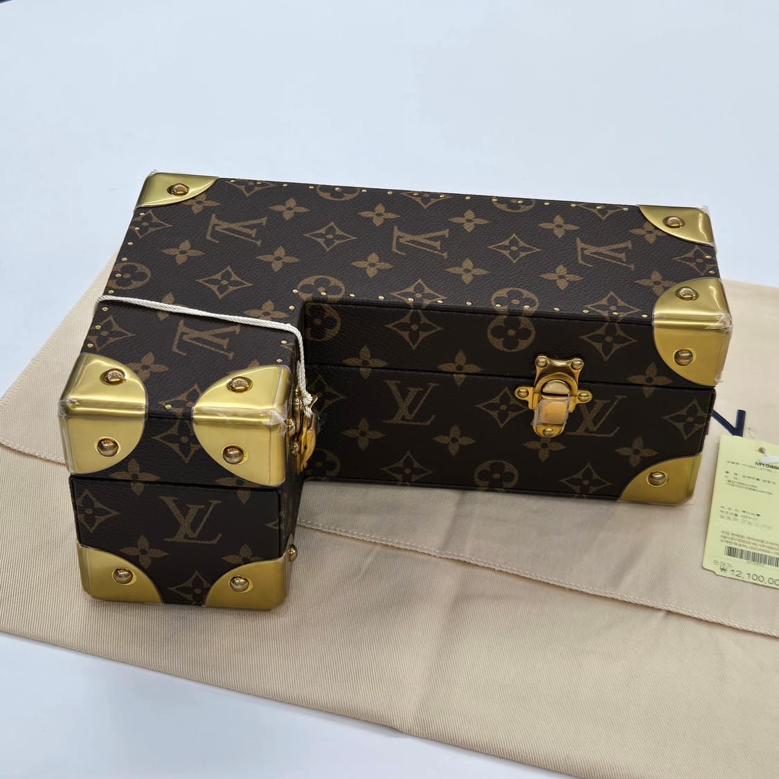 새상품 / 루이비통 LV 모노그램 레터 알파벳 L 트렁크 상품이미지2