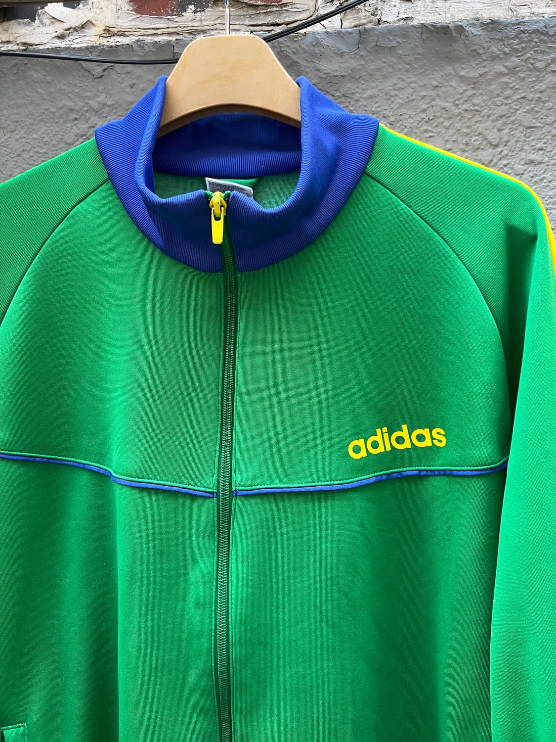 아디다스 트랙자켓 (브라질 컬러)  상품이미지2