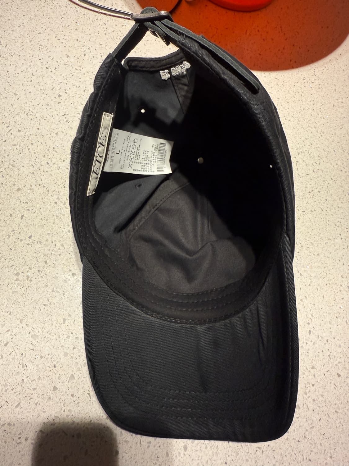 etce OPTICAL 5 PANEL CAP (BLACK) 상품이미지3
