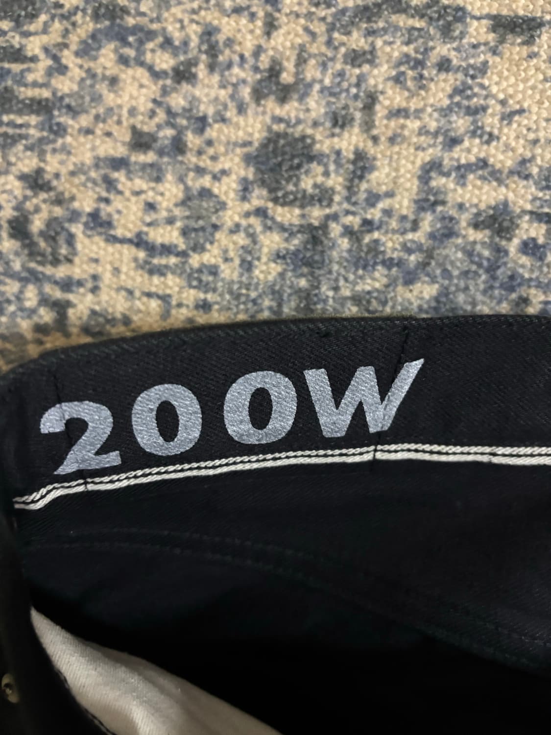 24시즌 비즈빔 200w 블랙진 32x30 상품이미지2