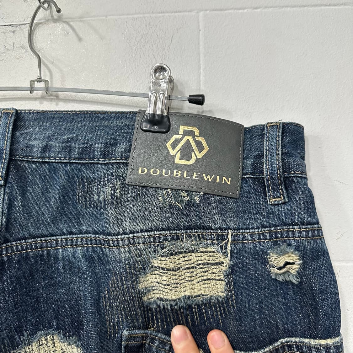 더블윈 빈티지 데미지 데님 상품이미지5