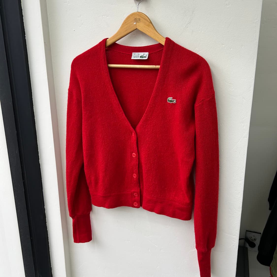 16518 - 라코스테 레드 가디건 상품이미지2