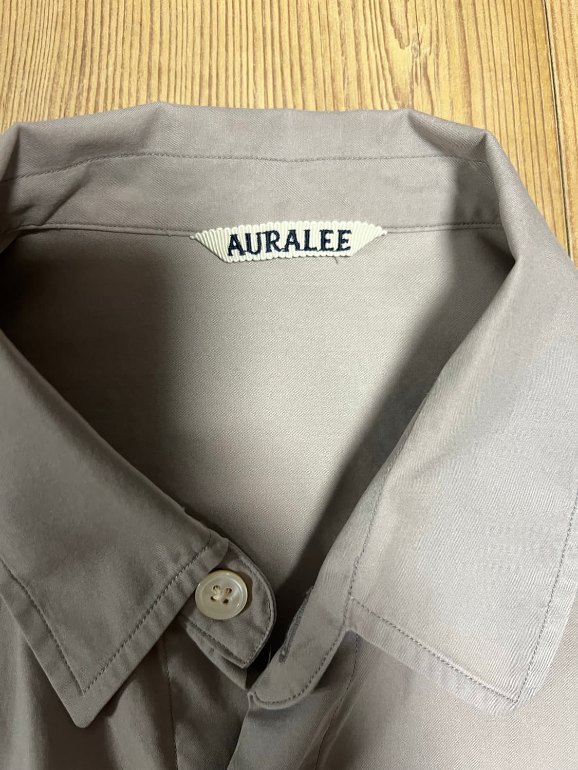 오라리 코튼 셔츠 4사이즈 판매 상품이미지3