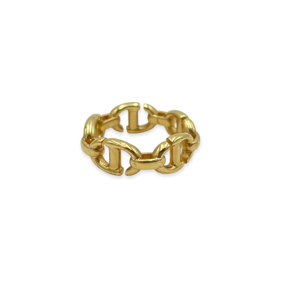 디올 골드톤 CD로고  Navy 반지 상품이미지3