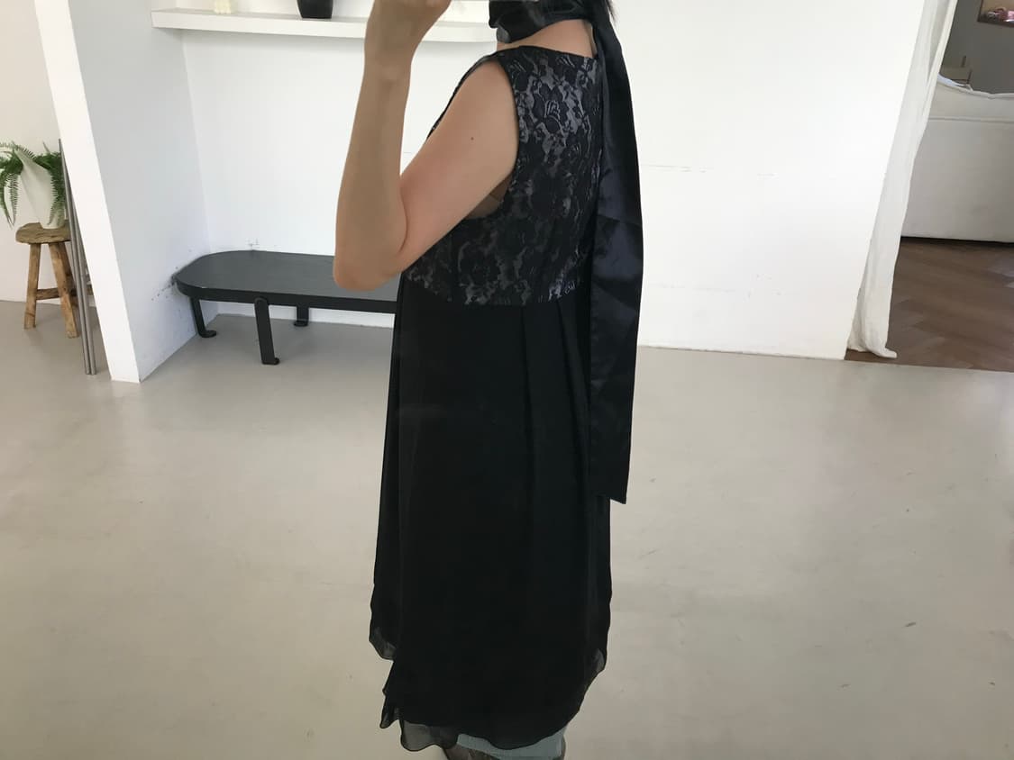vintage lace frill one-piece 상품이미지5