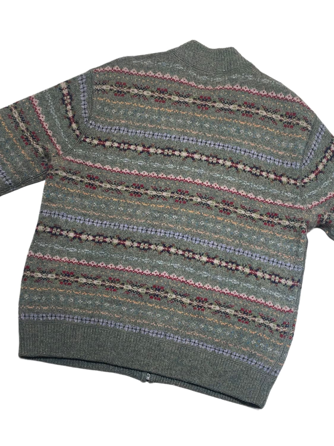 폴로 울 니트집업 상품이미지5