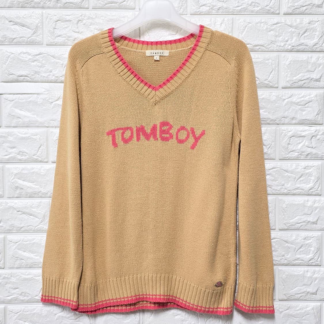 S 스튜디오 톰보이 브이넥 니트  상품이미지1