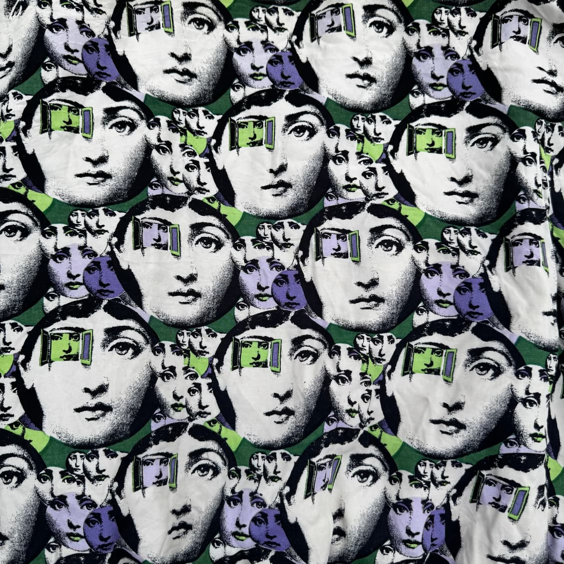 [L] 90s Grass Men's 아트 그래픽 봄버 자켓 상품이미지7