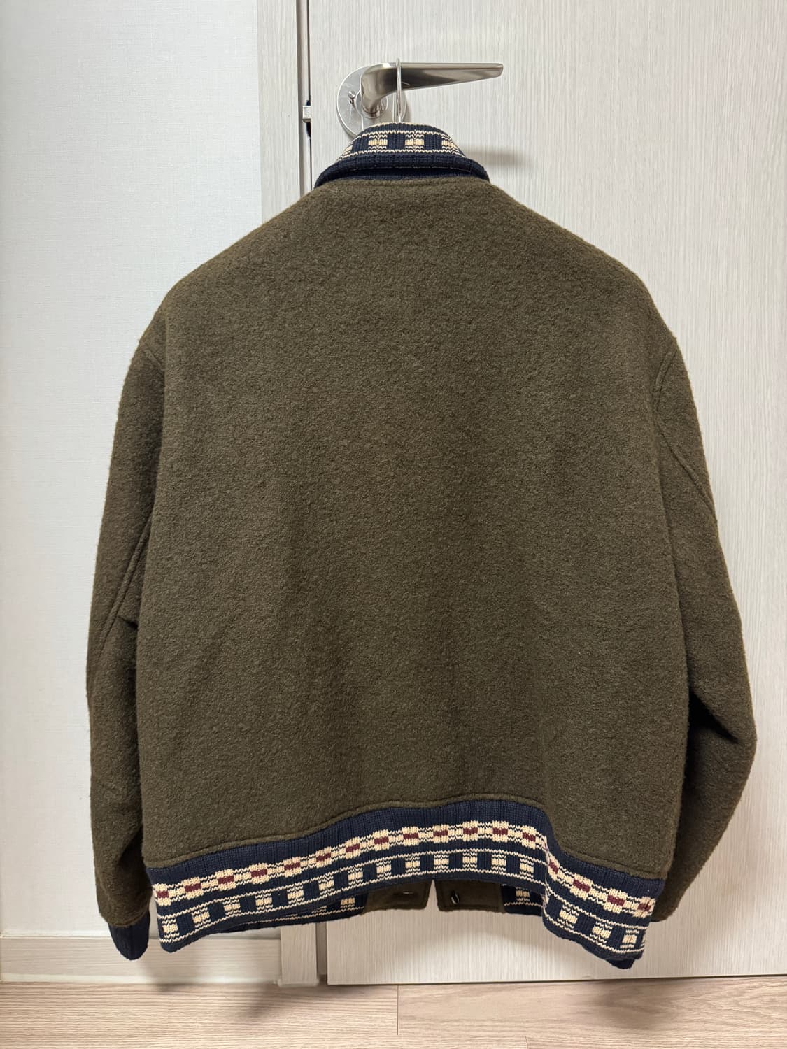 [이스트로그] 테디 블루종 점퍼 자켓 (XL) 상품이미지3