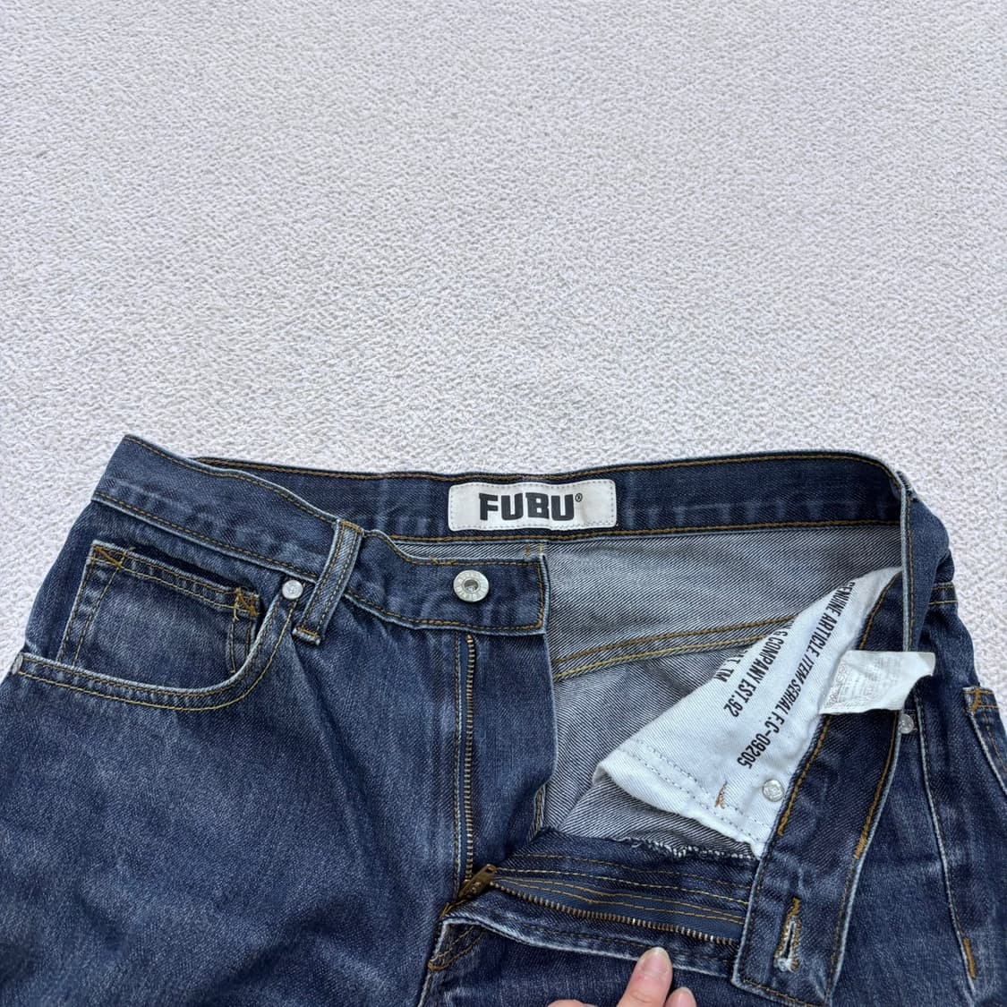 92-97 FUBU 빈티지 데님 팬츠 0429E 상품이미지4