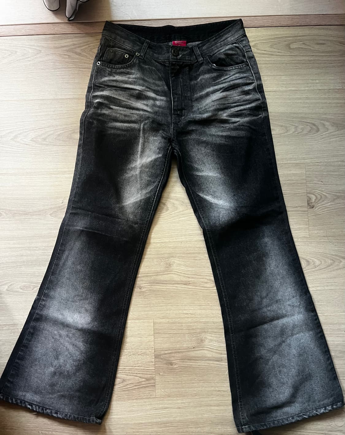 배디 , 워싱 부츠컷 ( 블랙 M ) 상품이미지1