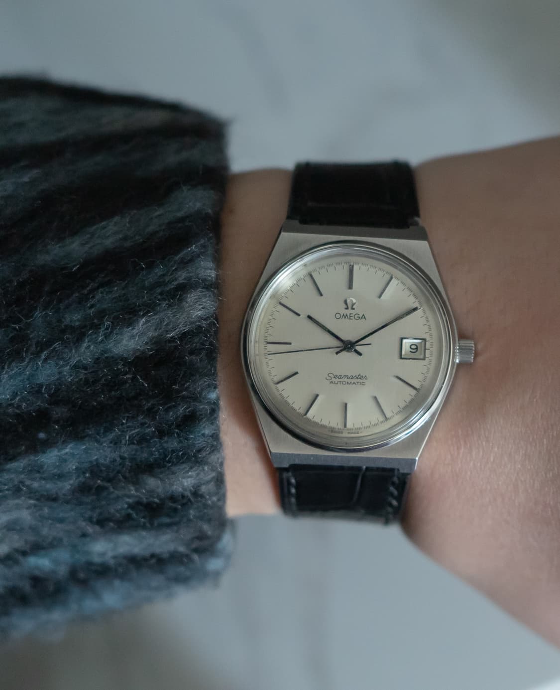 오메가 씨마스터 뻐뻐시 데이트 오토매틱 빈티지 시계 상품이미지1