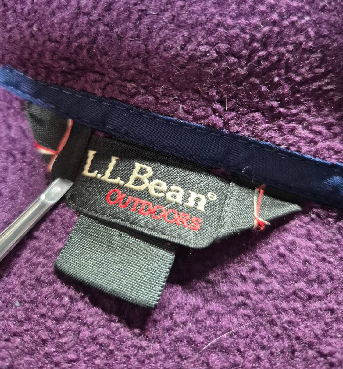 90s 엘엘빈 플리스 짚업 상품이미지3