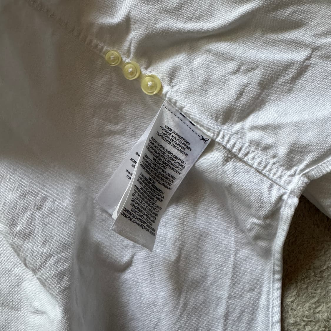 폴로 커스텀핏 옥스포드 남방 M 상품이미지5