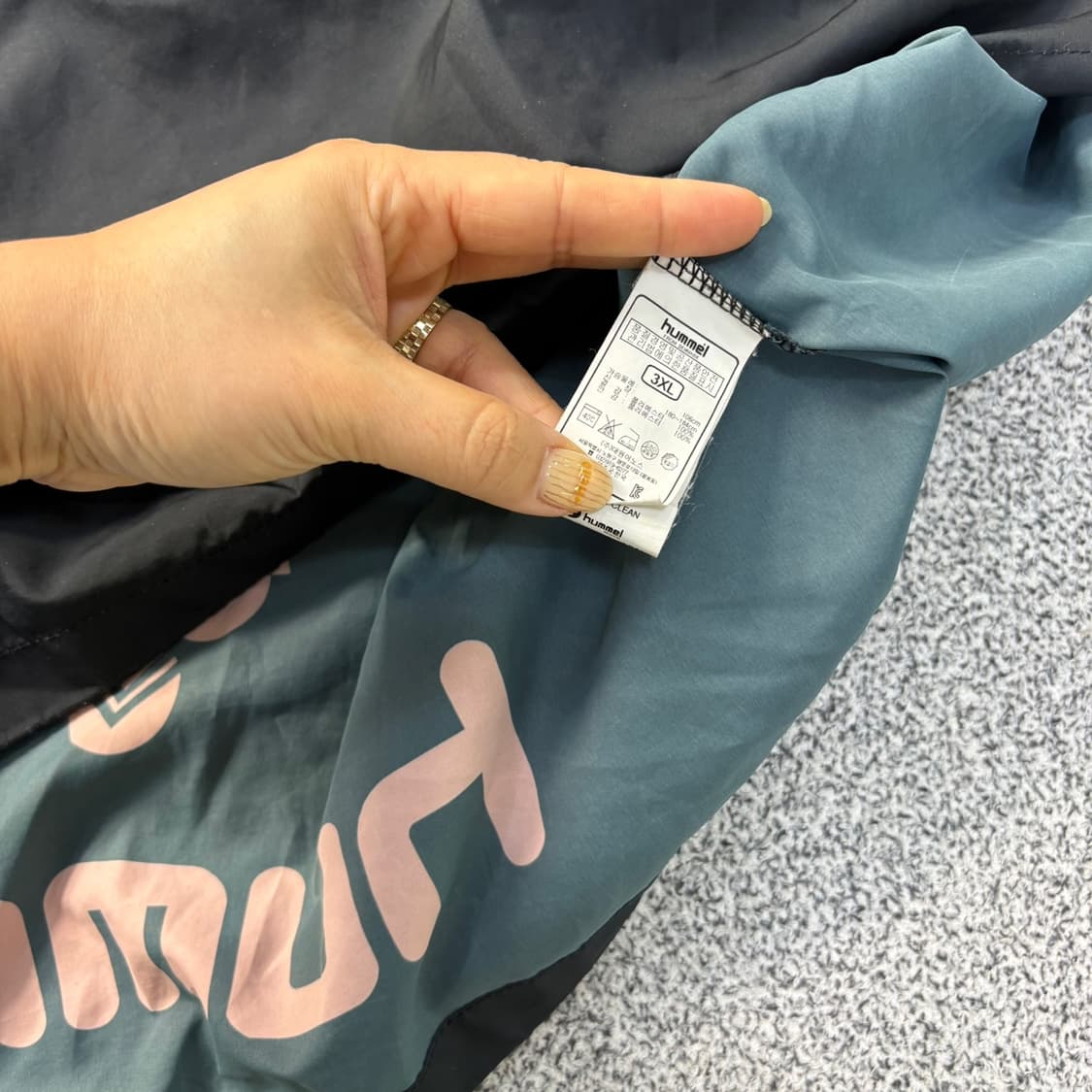 3XL 험멜 KFA 바람막이 아노락 0413J 상품이미지4