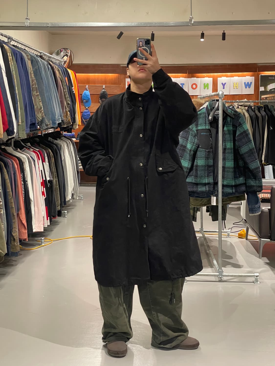 빈티지 피쉬테일 기모 야상    상품이미지6