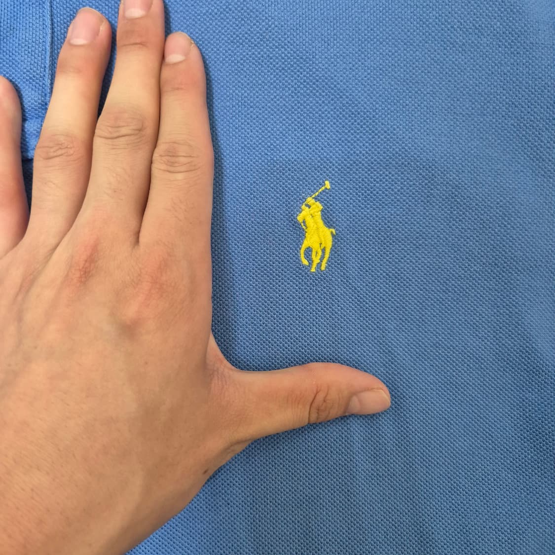 폴로 랄프로렌 스몰포니 커스텀핏 반팔 카라티 상품이미지4