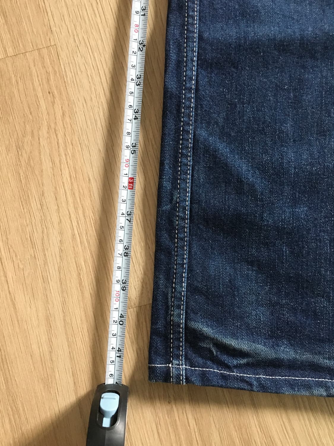 일본 Eternal 이터널 빈티지 자수 포인트 데님 팬츠  상품이미지10