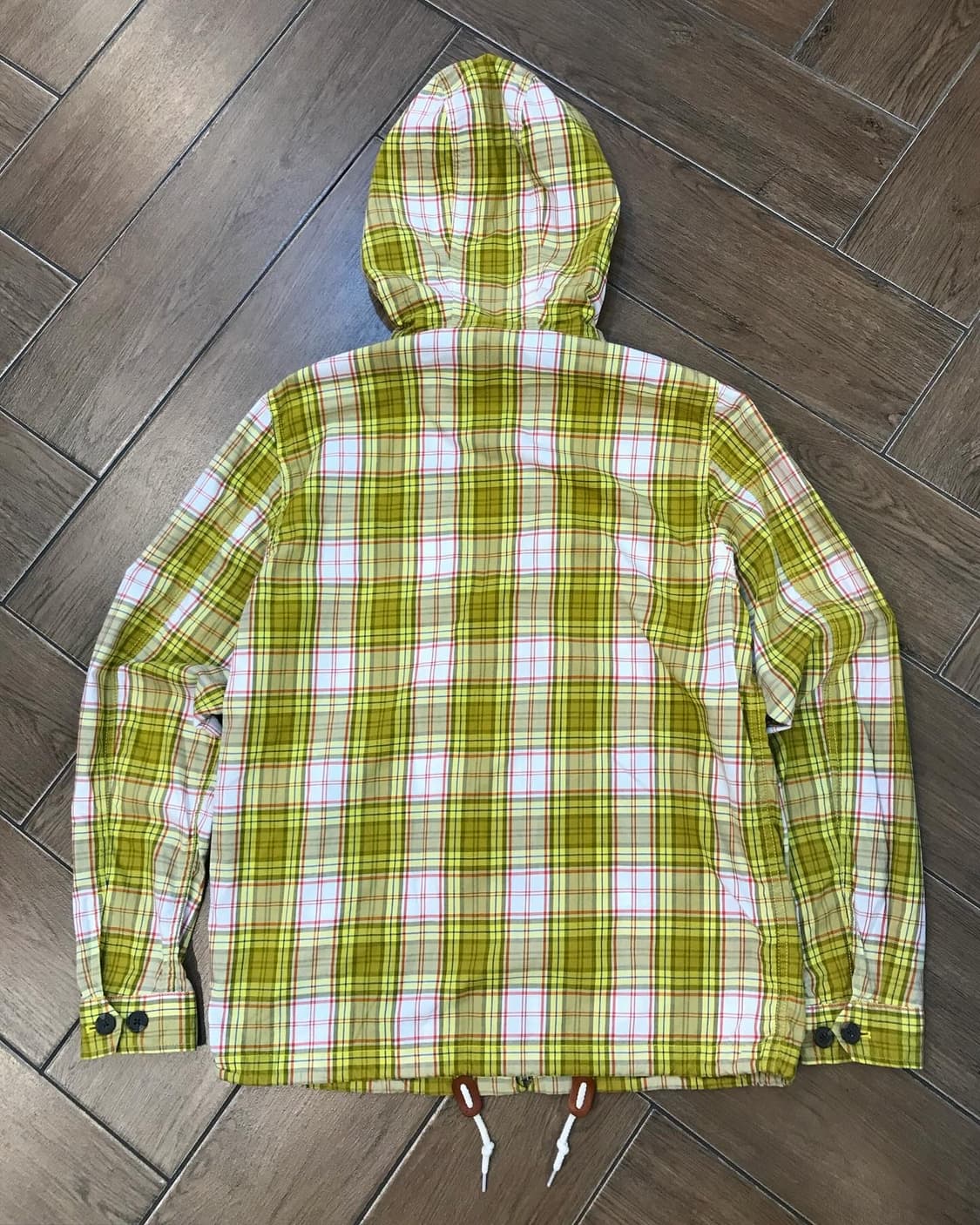 Stussy Check Pattern Hooded Jacket 상품이미지10