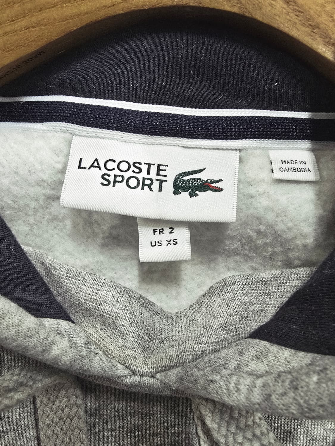 라코스테 그레이 후드기모티 상품이미지9