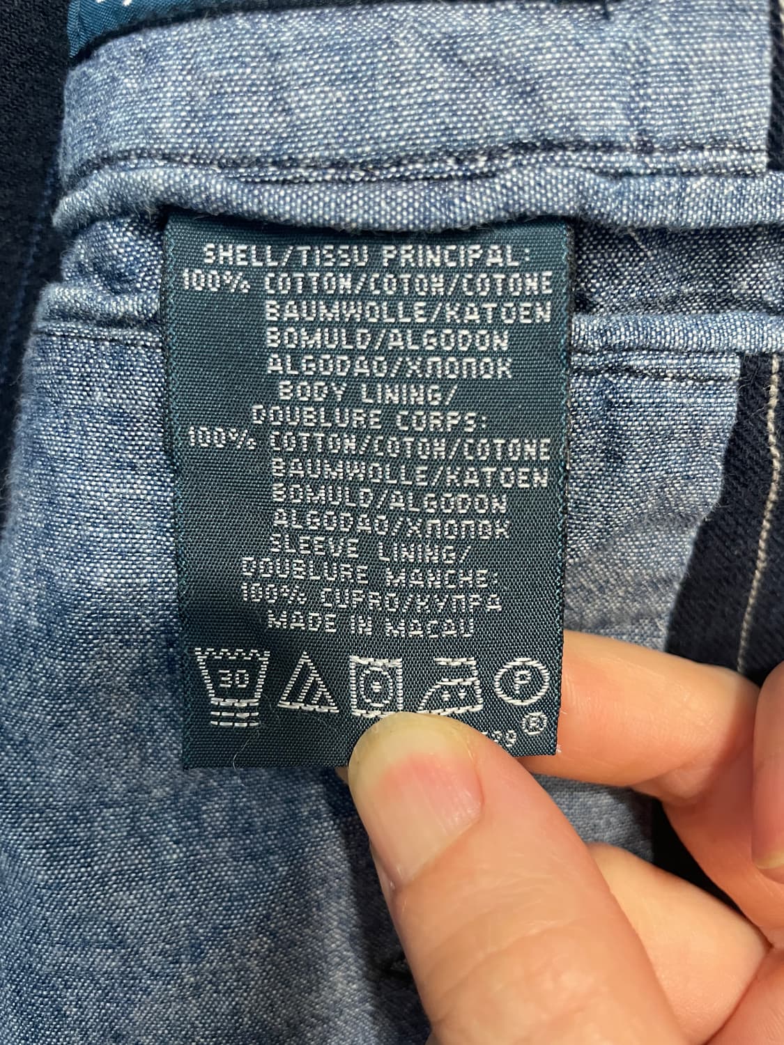 폴로 랄프로렌 스트라이프 블레이저 40R 상품이미지5