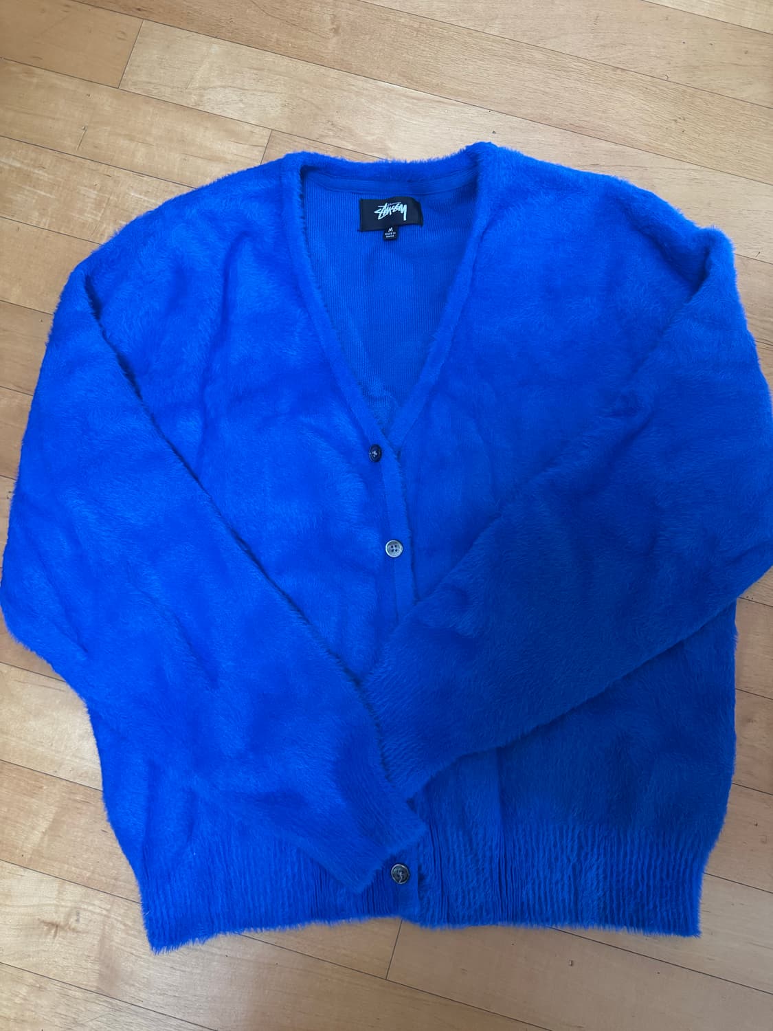 스투시 쉐기 가디건 로얄블루  상품이미지2