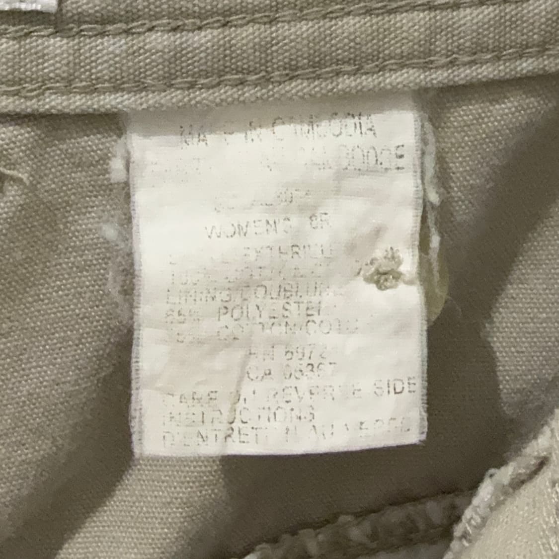 빈티지 컬럼비아 여성 폴리 코튼 팬츠 상품이미지10