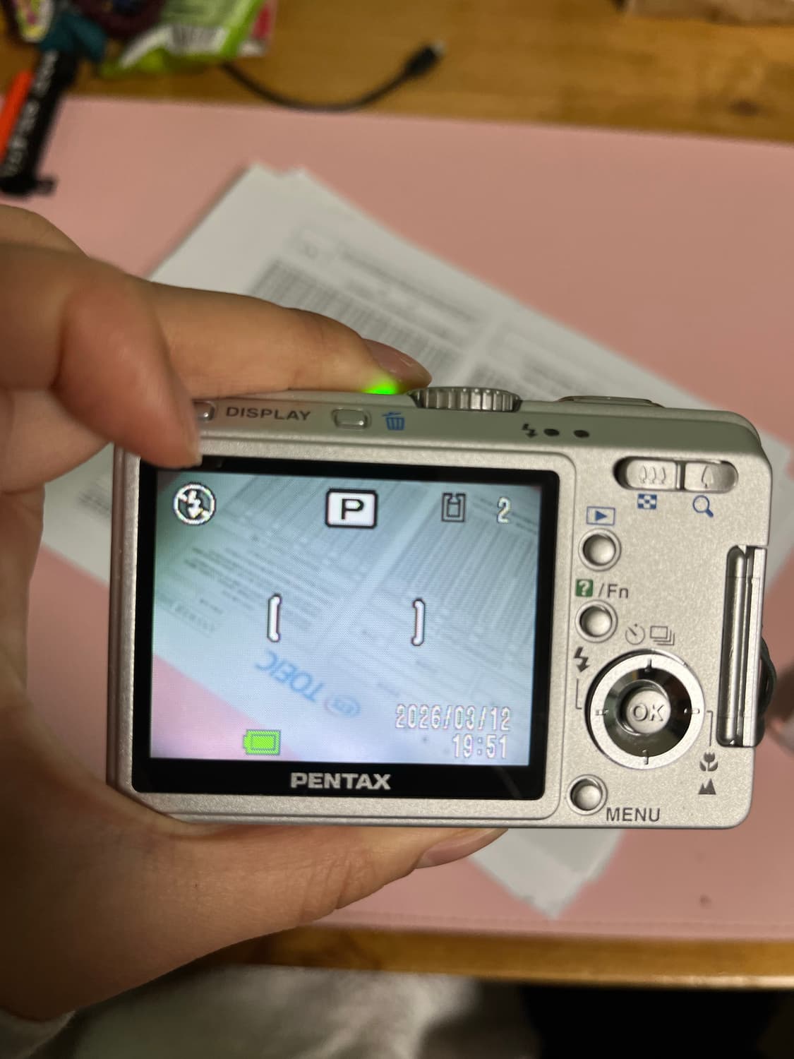 (오늘만!!) 펜탁스 옵티오 s60 Optio s60 디카 상품이미지4