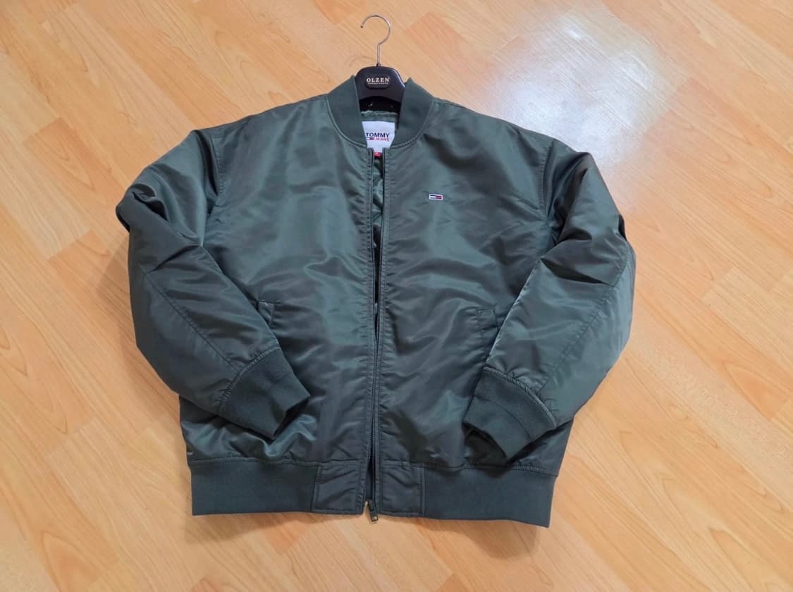 타미 힐피거 봄버 자켓 M 카키색 상품이미지1