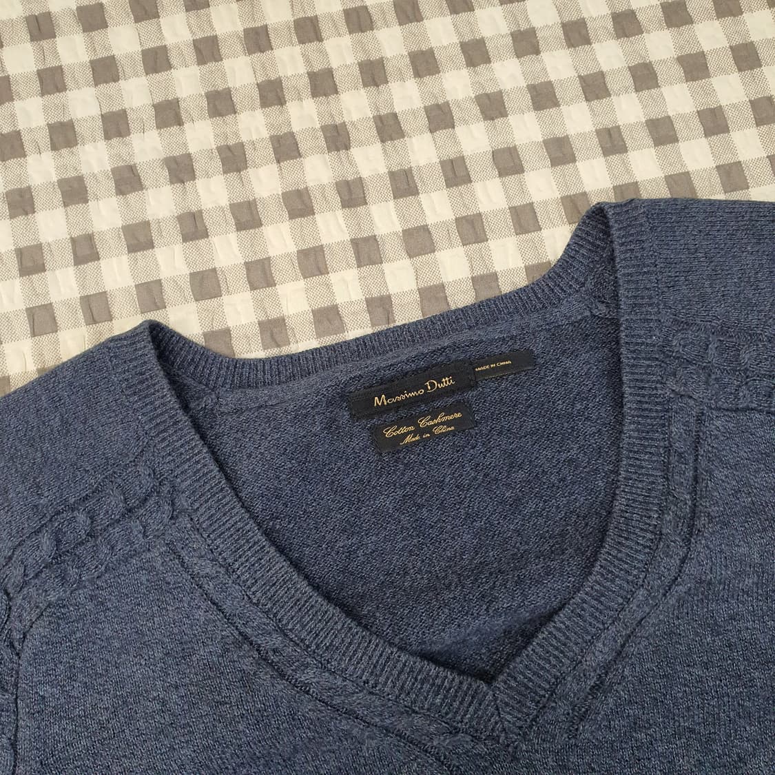 마시모두띠 브이넥 면니트 남자95 상품이미지2