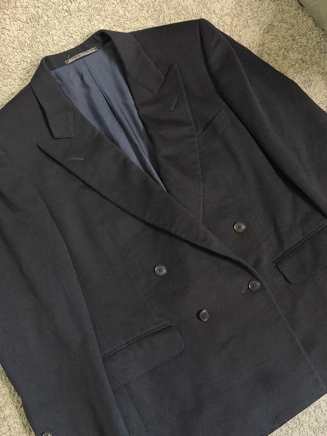 에르메네질도 제냐 캐시미어 더블 블레이저 상품이미지4