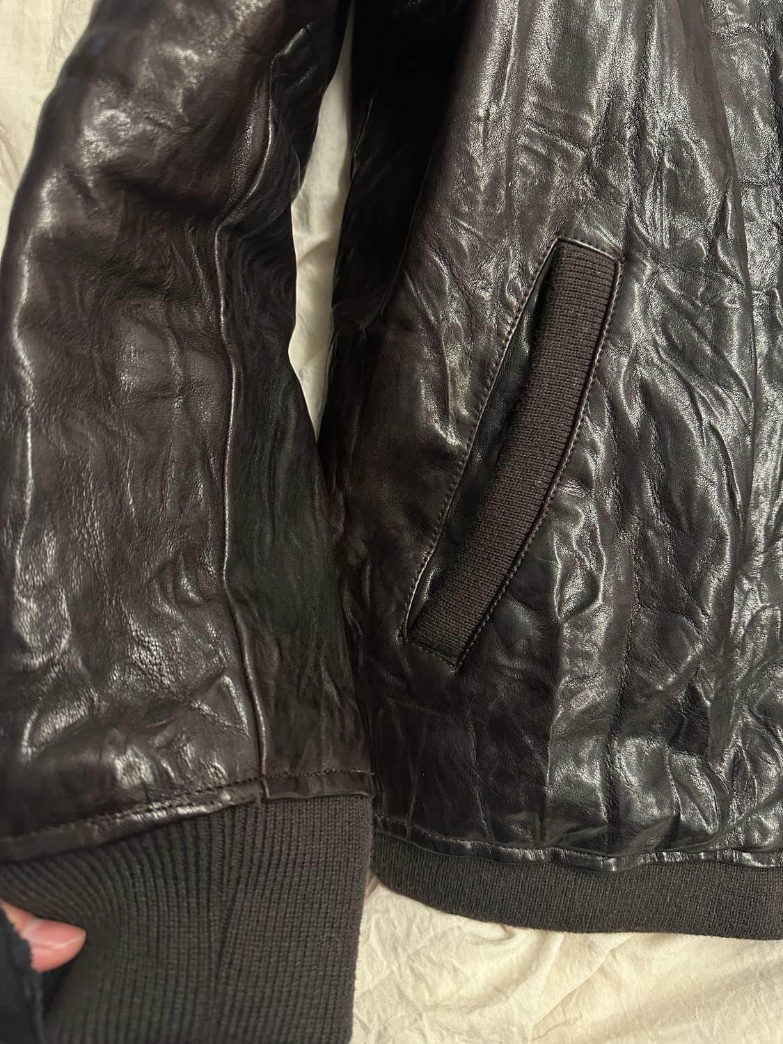 존바바토스 램스킨 레더자켓 상품이미지4