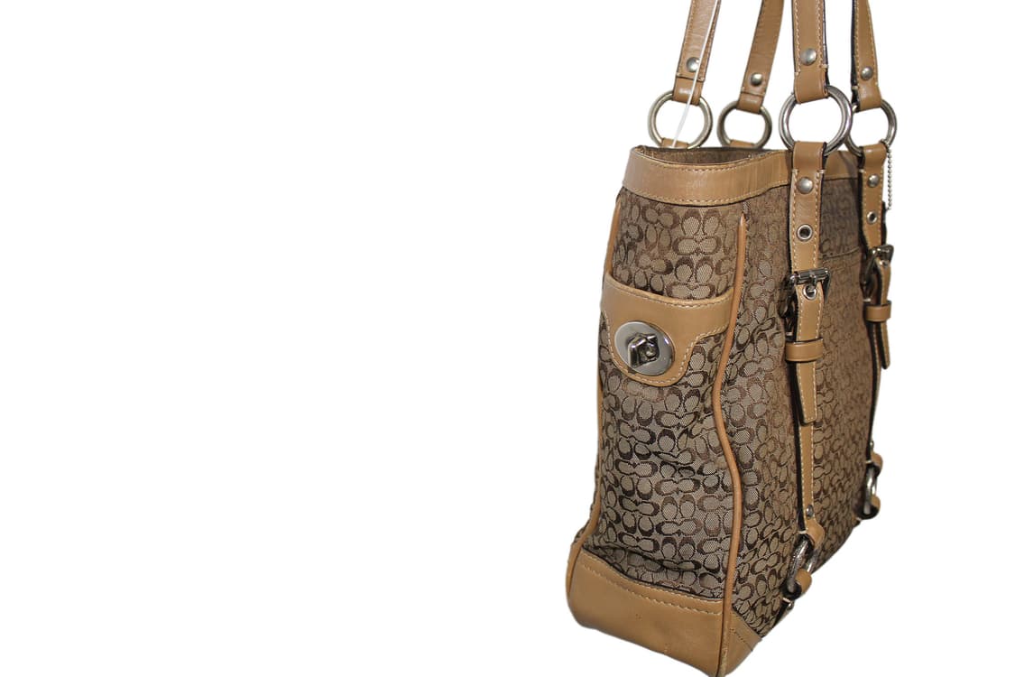 2000s COACH Y2K 코치 모노그램 숄더백  상품이미지3