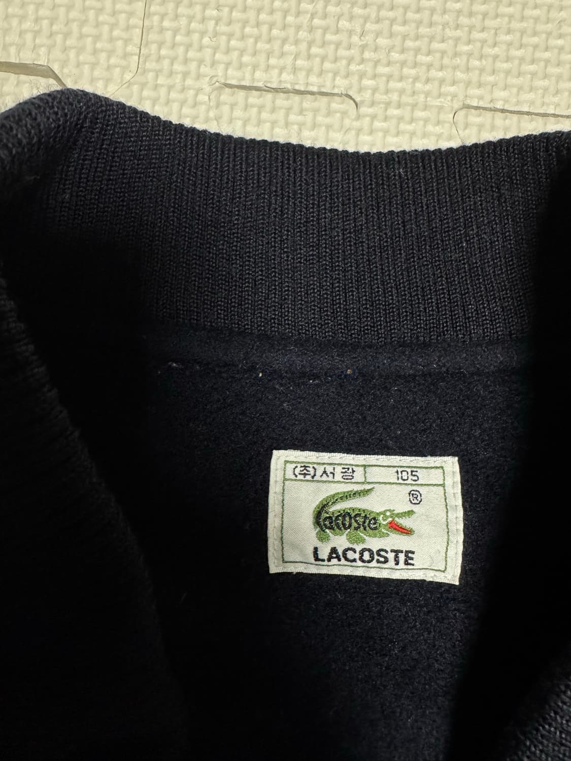 90s 라코스테 울 봄버 상품이미지2