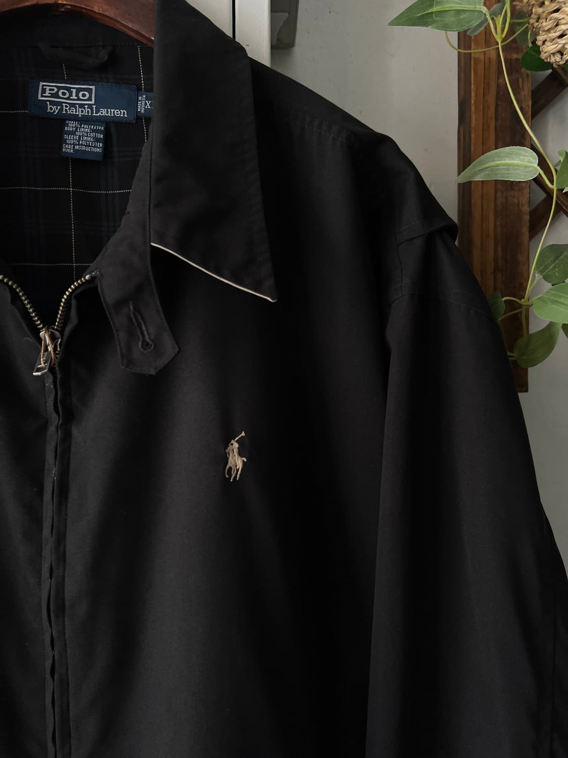 [XL]폴로 랄프로렌 클래식 블랙 드리즐러 자켓 상품이미지3