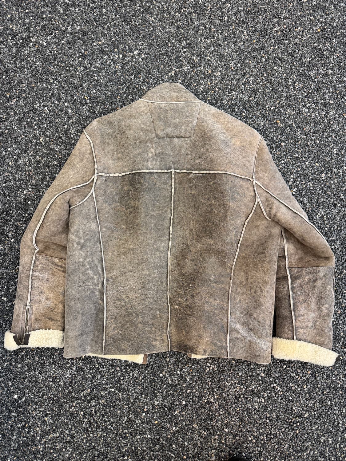 존바바토스 무스탕 레더 자켓 상품이미지5