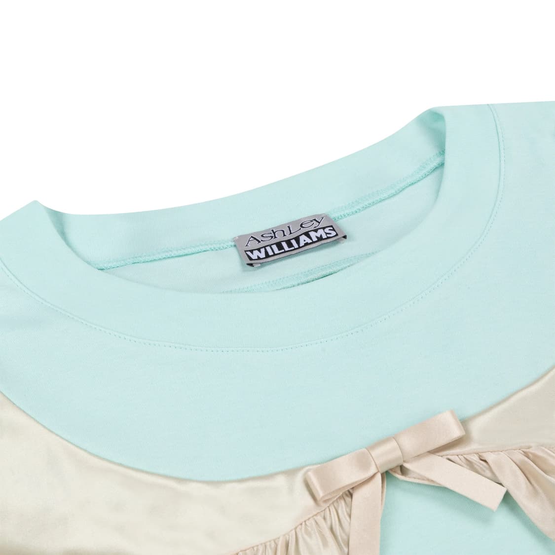 [S]애슐리 윌리엄스 CURTAIN 티셔츠/민트 상품이미지5