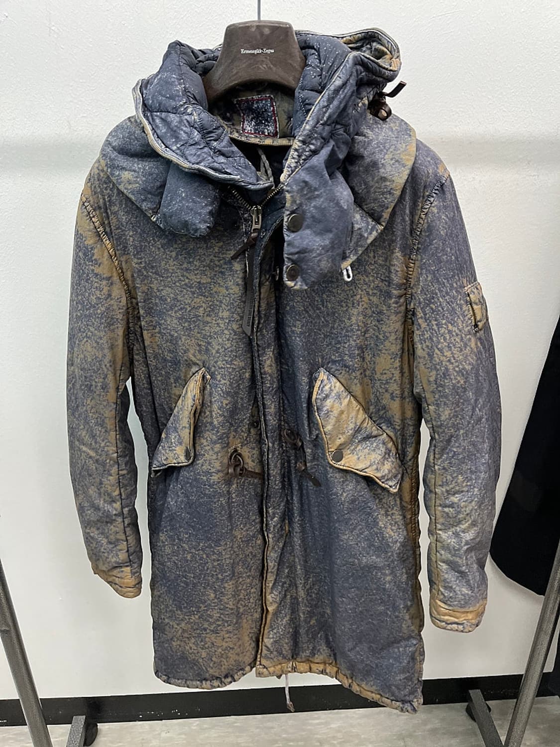 95-100) 그런지존오케스트라 가먼트다잉 야상패딩  상품이미지2