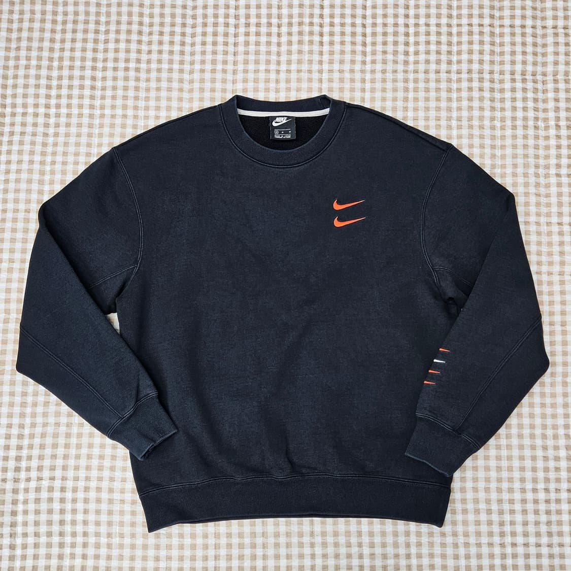 나이키 오버핏 기모 맨투맨 남자100 상품이미지1